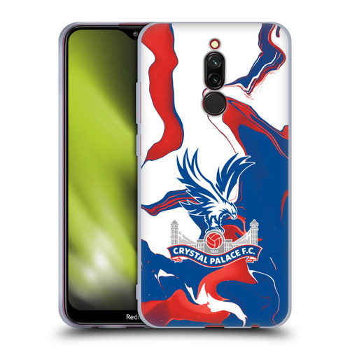 Crystal Palace FC Crest Marble Soft Gel Case for Xiaomi Redmi 8