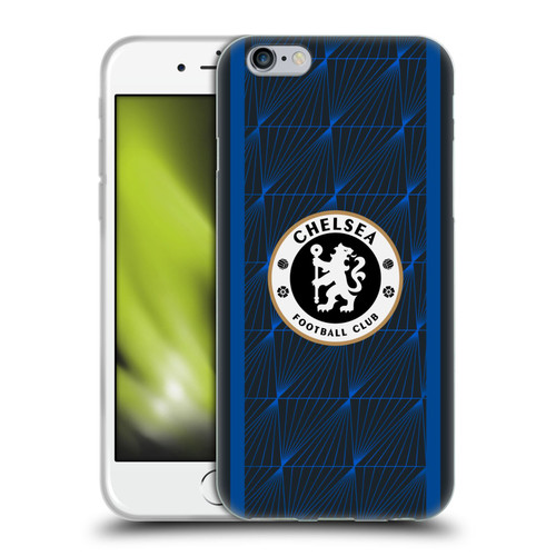 Chelsea Football Club 2023/24 Kit Away Soft Gel Case for Apple iPhone 6 / iPhone 6s