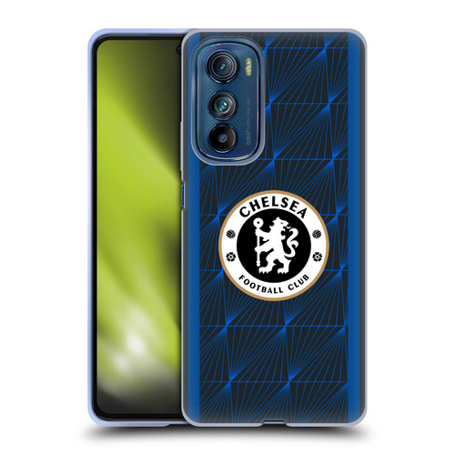 Chelsea Football Club 2023/24 Kit Away Soft Gel Case for Motorola Edge 30