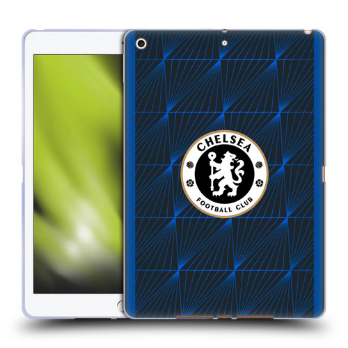 Chelsea Football Club 2023/24 Kit Away Soft Gel Case for Apple iPad 10.2 2019/2020/2021