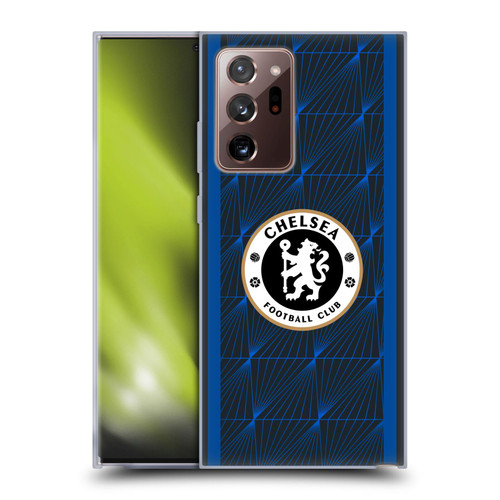 Chelsea Football Club 2023/24 Kit Away Soft Gel Case for Samsung Galaxy Note20 Ultra / 5G