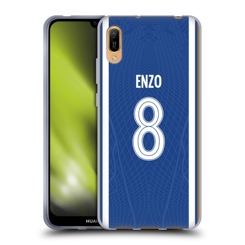 Chelsea Football Club 2023/24 Players Home Kit Enzo Fernández Soft Gel Case for Huawei Y6 Pro (2019)