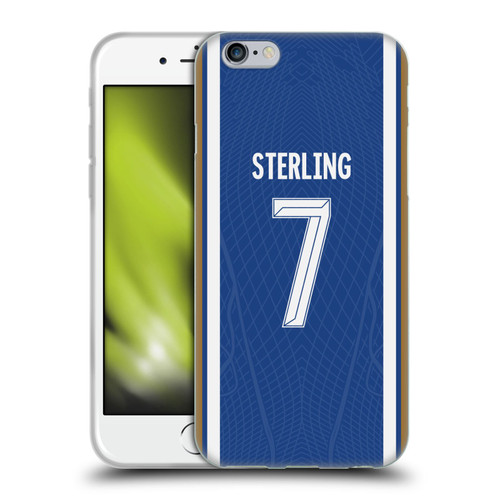 Chelsea Football Club 2023/24 Players Home Kit Raheem Sterling Soft Gel Case for Apple iPhone 6 / iPhone 6s