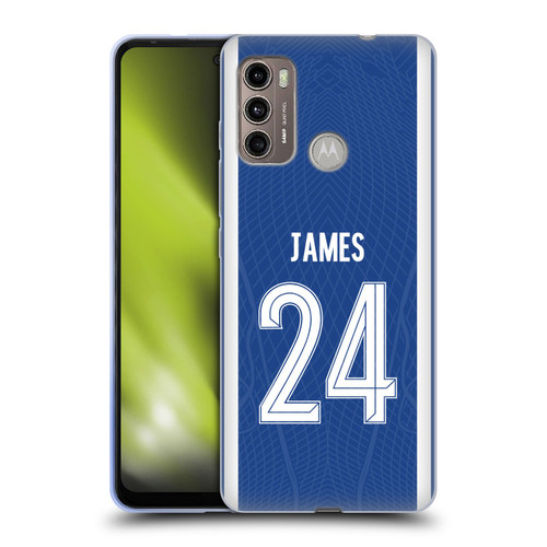Chelsea Football Club 2023/24 Players Home Kit Reece James Soft Gel Case for Motorola Moto G60 / Moto G40 Fusion