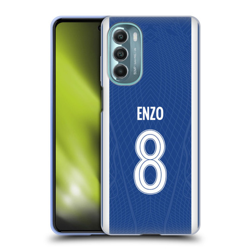 Chelsea Football Club 2023/24 Players Home Kit Enzo Fernández Soft Gel Case for Motorola Moto G Stylus 5G (2022)