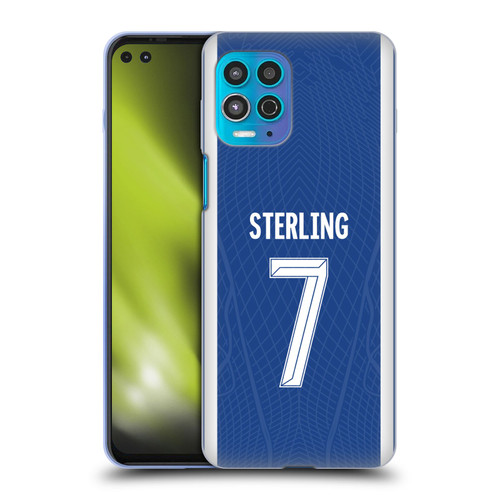 Chelsea Football Club 2023/24 Players Home Kit Raheem Sterling Soft Gel Case for Motorola Moto G100