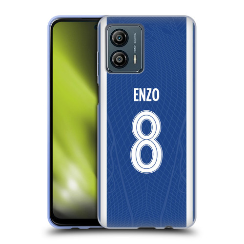 Chelsea Football Club 2023/24 Players Home Kit Enzo Fernández Soft Gel Case for Motorola Moto G53 5G