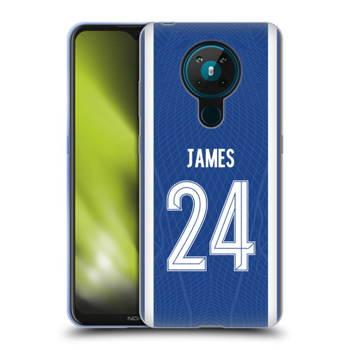 Chelsea Football Club 2023/24 Players Home Kit Reece James Soft Gel Case for Nokia 5.3