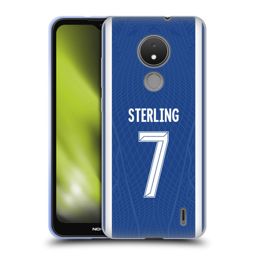 Chelsea Football Club 2023/24 Players Home Kit Raheem Sterling Soft Gel Case for Nokia C21