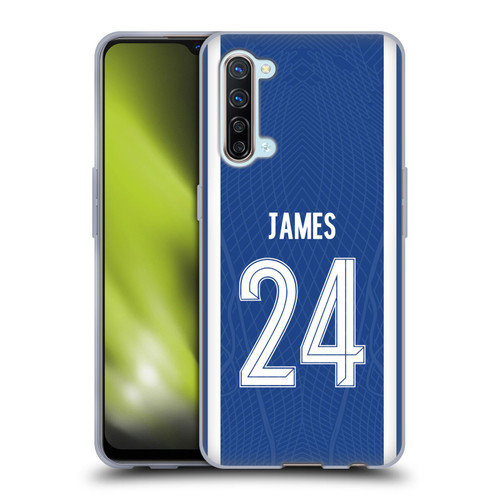 Chelsea Football Club 2023/24 Players Home Kit Reece James Soft Gel Case for OPPO Find X2 Lite 5G