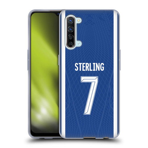 Chelsea Football Club 2023/24 Players Home Kit Raheem Sterling Soft Gel Case for OPPO Find X2 Lite 5G