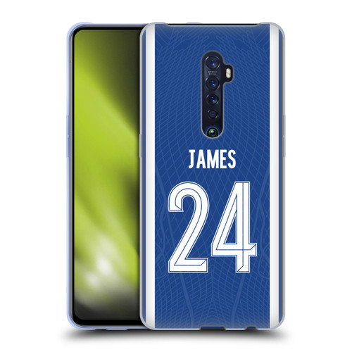 Chelsea Football Club 2023/24 Players Home Kit Reece James Soft Gel Case for OPPO Reno 2