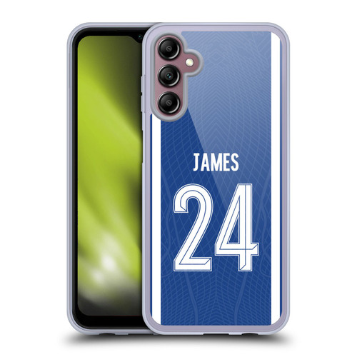 Chelsea Football Club 2023/24 Players Home Kit Reece James Soft Gel Case for Samsung Galaxy A14 5G