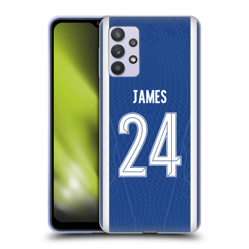 Chelsea Football Club 2023/24 Players Home Kit Reece James Soft Gel Case for Samsung Galaxy A32 5G / M32 5G (2021)