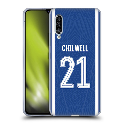 Chelsea Football Club 2023/24 Players Home Kit Ben Chilwell Soft Gel Case for Samsung Galaxy A90 5G (2019)