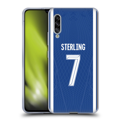 Chelsea Football Club 2023/24 Players Home Kit Raheem Sterling Soft Gel Case for Samsung Galaxy A90 5G (2019)