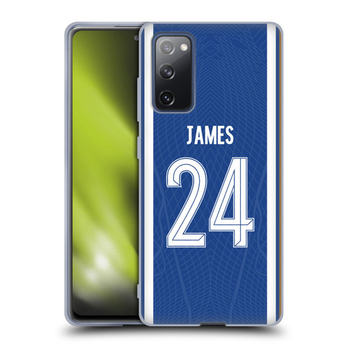 Chelsea Football Club 2023/24 Players Home Kit Reece James Soft Gel Case for Samsung Galaxy S20 FE / 5G