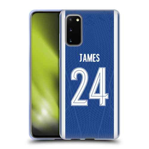 Chelsea Football Club 2023/24 Players Home Kit Reece James Soft Gel Case for Samsung Galaxy S20 / S20 5G