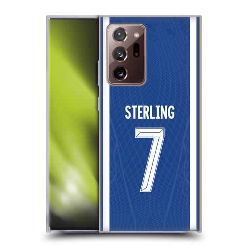 Chelsea Football Club 2023/24 Players Home Kit Raheem Sterling Soft Gel Case for Samsung Galaxy Note20 Ultra / 5G