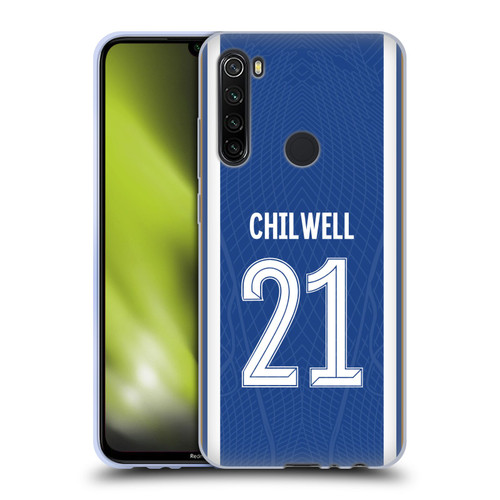 Chelsea Football Club 2023/24 Players Home Kit Ben Chilwell Soft Gel Case for Xiaomi Redmi Note 8T