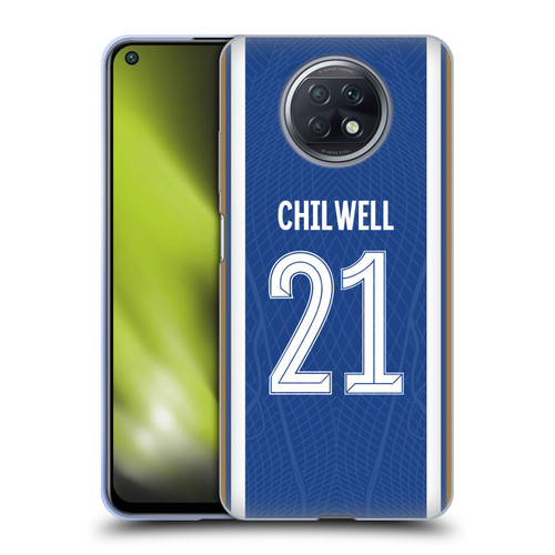 Chelsea Football Club 2023/24 Players Home Kit Ben Chilwell Soft Gel Case for Xiaomi Redmi Note 9T 5G