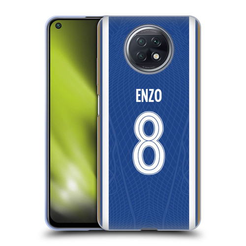 Chelsea Football Club 2023/24 Players Home Kit Enzo Fernández Soft Gel Case for Xiaomi Redmi Note 9T 5G