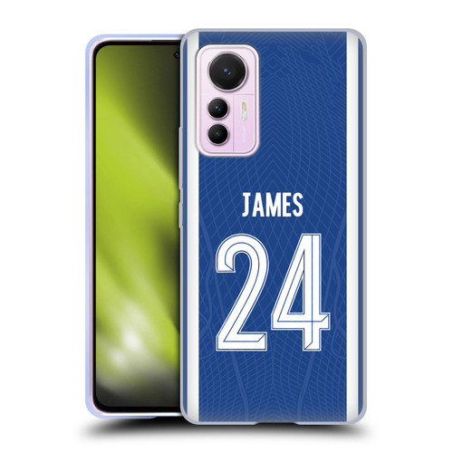 Chelsea Football Club 2023/24 Players Home Kit Reece James Soft Gel Case for Xiaomi 12 Lite
