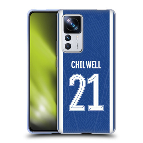 Chelsea Football Club 2023/24 Players Home Kit Ben Chilwell Soft Gel Case for Xiaomi 12T Pro