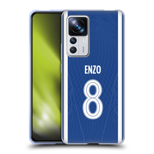 Chelsea Football Club 2023/24 Players Home Kit Enzo Fernández Soft Gel Case for Xiaomi 12T Pro