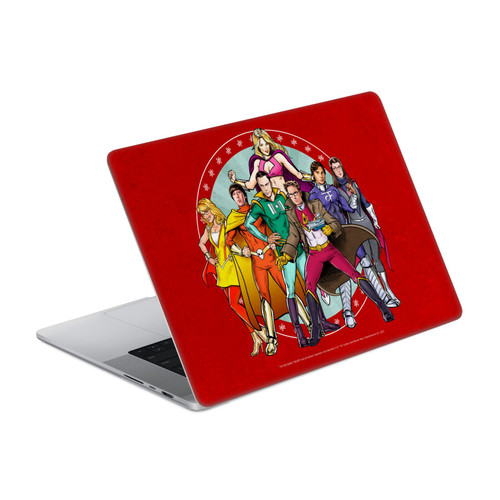 The Big Bang Theory Graphics Group Vinyl Sticker Skin Decal Cover for Apple MacBook Pro 14" A2442