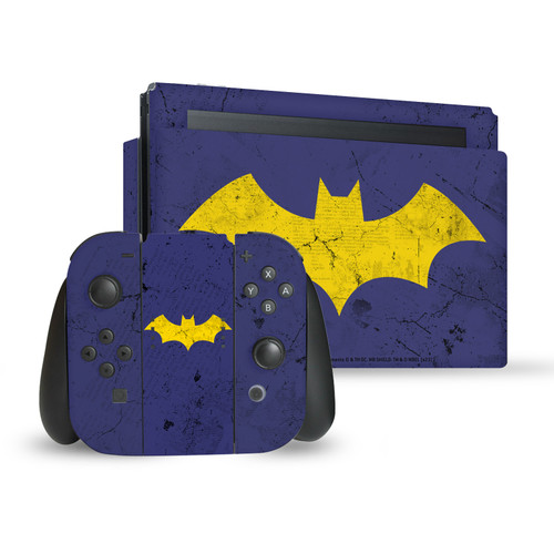 Batman DC Comics Logos And Comic Book Batgirl Vinyl Sticker Skin Decal Cover for Nintendo Switch Bundle