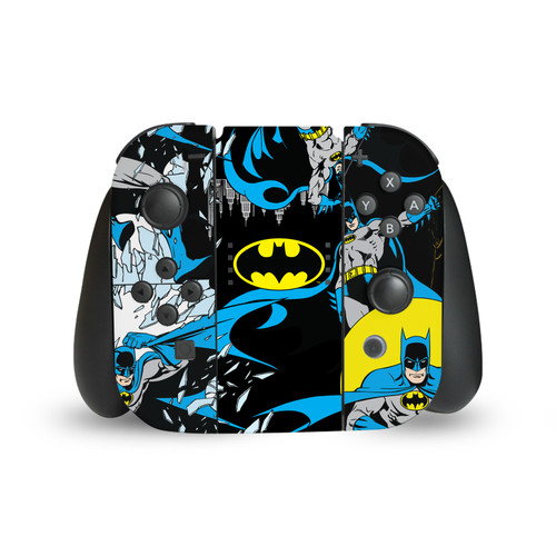 Batman DC Comics Logos And Comic Book Classic Vinyl Sticker Skin Decal Cover for Nintendo Switch Joy Controller