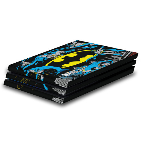 Batman DC Comics Logos And Comic Book Classic Vinyl Sticker Skin Decal Cover for Sony PS4 Pro Console