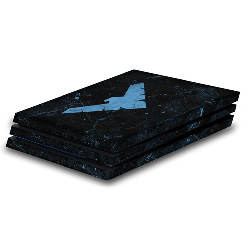Batman DC Comics Logos And Comic Book Nightwing Vinyl Sticker Skin Decal Cover for Sony PS4 Pro Console