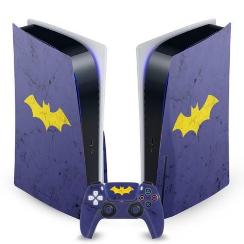 Batman DC Comics Logos And Comic Book Batgirl Vinyl Sticker Skin Decal Cover for Sony PS5 Disc Edition Bundle