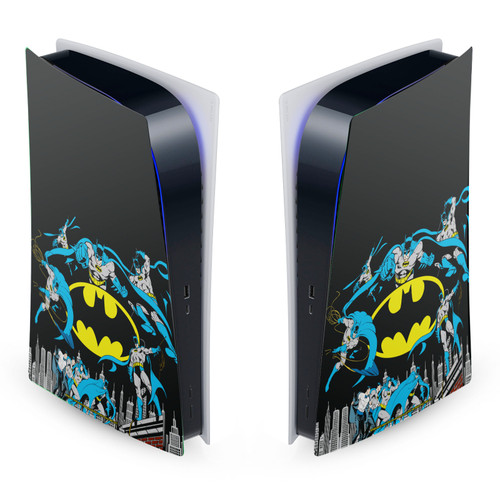 Batman DC Comics Logos And Comic Book Classic Vinyl Sticker Skin Decal Cover for Sony PS5 Digital Edition Console