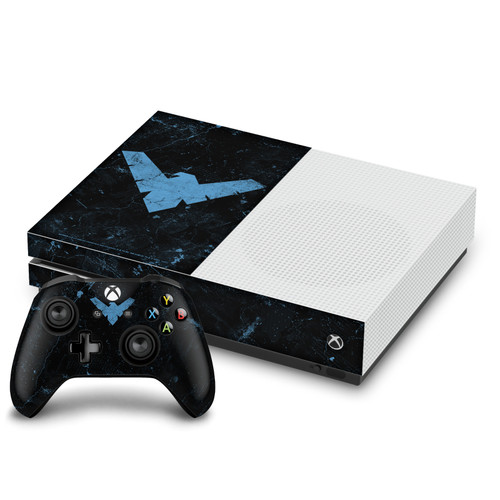 Batman DC Comics Logos And Comic Book Nightwing Vinyl Sticker Skin Decal Cover for Microsoft One S Console & Controller