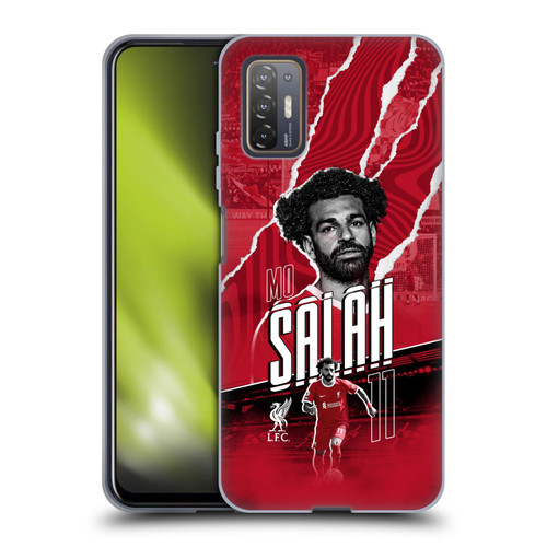 Liverpool Football Club 2023/24 First Team Mohamed Salah Soft Gel Case for HTC Desire 21 Pro 5G