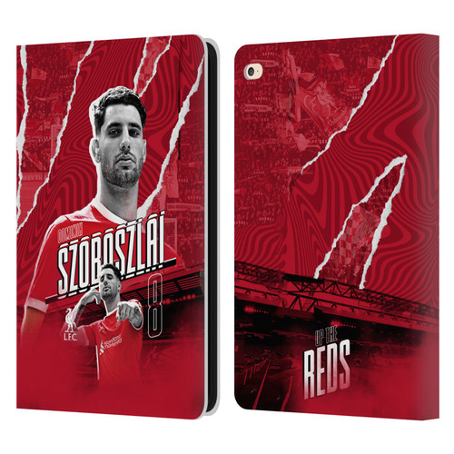 Liverpool Football Club 2023/24 First Team Dominik Szoboszlai Leather Book Wallet Case Cover For Apple iPad Air 2 (2014)