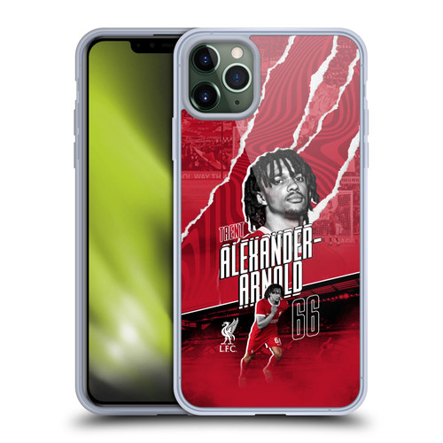 Liverpool Football Club 2023/24 First Team Trent Alexander-Arnold Soft Gel Case for Apple iPhone 11 Pro Max