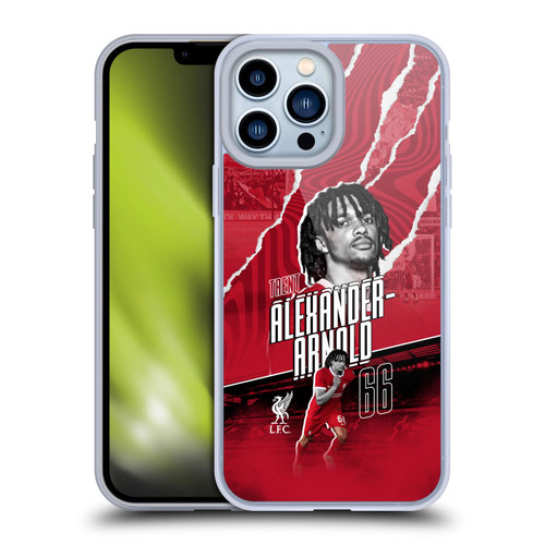 Liverpool Football Club 2023/24 First Team Trent Alexander-Arnold Soft Gel Case for Apple iPhone 13 Pro Max