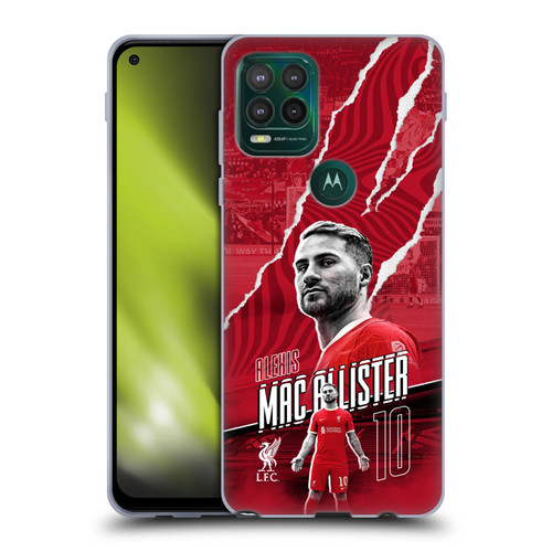 Liverpool Football Club 2023/24 First Team Alexis Mac Allister Soft Gel Case for Motorola Moto G Stylus 5G 2021