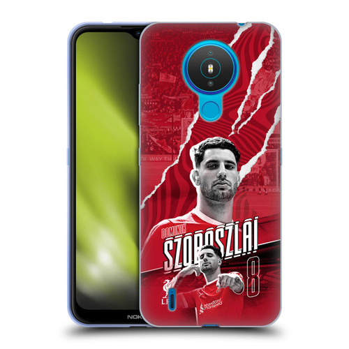 Liverpool Football Club 2023/24 First Team Dominik Szoboszlai Soft Gel Case for Nokia 1.4
