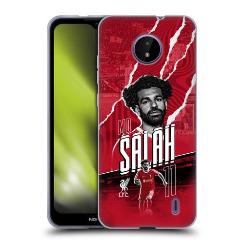 Liverpool Football Club 2023/24 First Team Mohamed Salah Soft Gel Case for Nokia C10 / C20