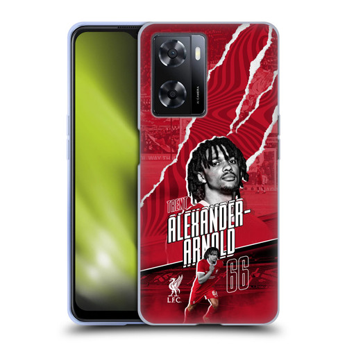 Liverpool Football Club 2023/24 First Team Trent Alexander-Arnold Soft Gel Case for OPPO A57s