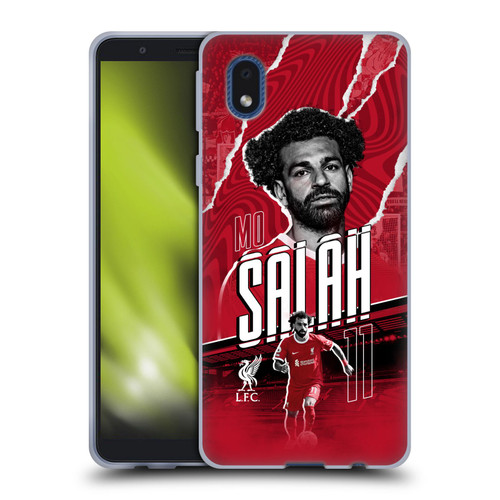 Liverpool Football Club 2023/24 First Team Mohamed Salah Soft Gel Case for Samsung Galaxy A01 Core (2020)
