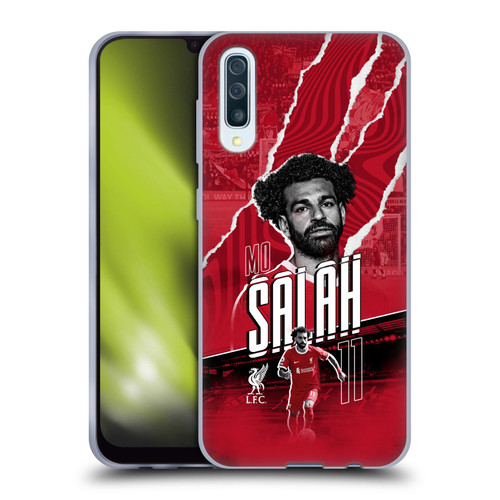 Liverpool Football Club 2023/24 First Team Mohamed Salah Soft Gel Case for Samsung Galaxy A50/A30s (2019)