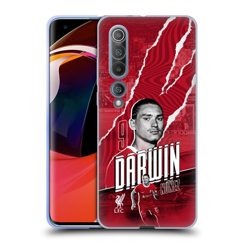 Liverpool Football Club 2023/24 First Team Darwin Núñez Soft Gel Case for Xiaomi Mi 10 5G / Mi 10 Pro 5G