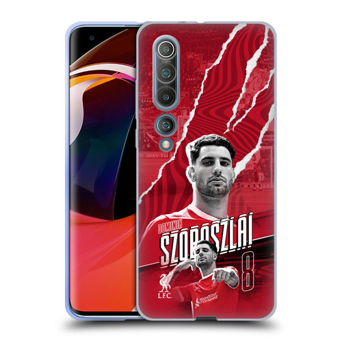Liverpool Football Club 2023/24 First Team Dominik Szoboszlai Soft Gel Case for Xiaomi Mi 10 5G / Mi 10 Pro 5G