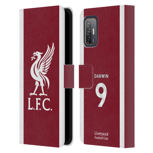 Liverpool Football Club 2023/24 Players Home Kit Darwin Núñez Leather Book Wallet Case Cover For HTC Desire 21 Pro 5G